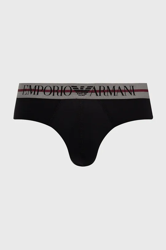 Slipy Emporio Armani Underwear čierna