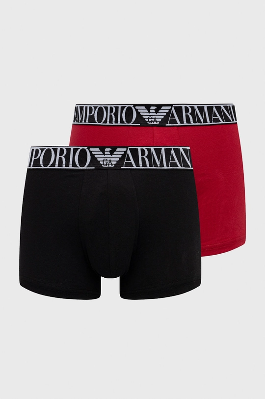 czarny Emporio Armani Underwear Bokserki (2-pack) 111769.1A720 Męski