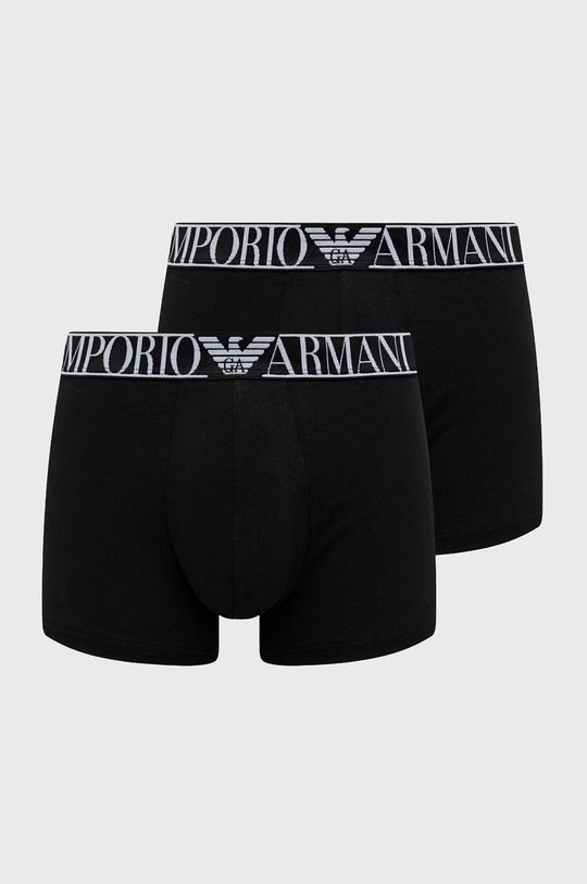 czarny Emporio Armani Underwear Bokserki (2-pack) Męski
