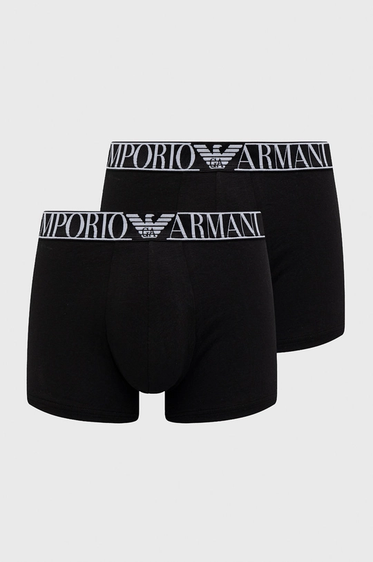 чорний Боксери Emporio Armani Underwear Чоловічий