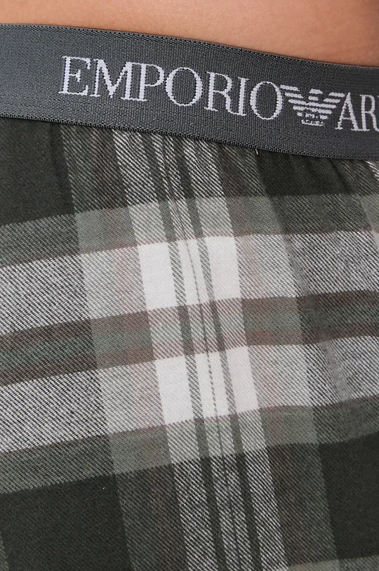 Піжамні штани Emporio Armani Underwear  Основний матеріал: 100% Бавовна Стрічка: 15% Еластан, 85% Поліестер