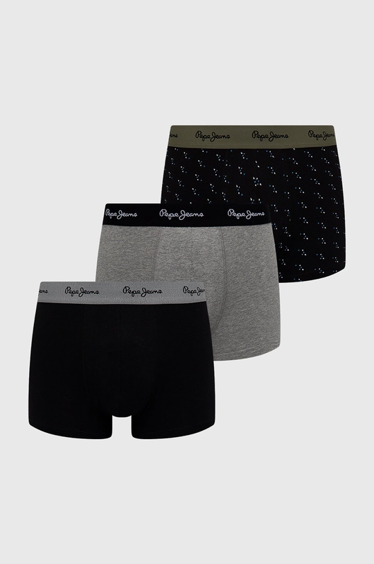 czarny Pepe Jeans Bokserki RENSHAW (3-pack) Męski