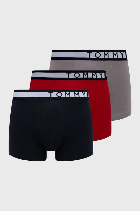 granatowy Tommy Hilfiger Bokserki (3-pack) Męski