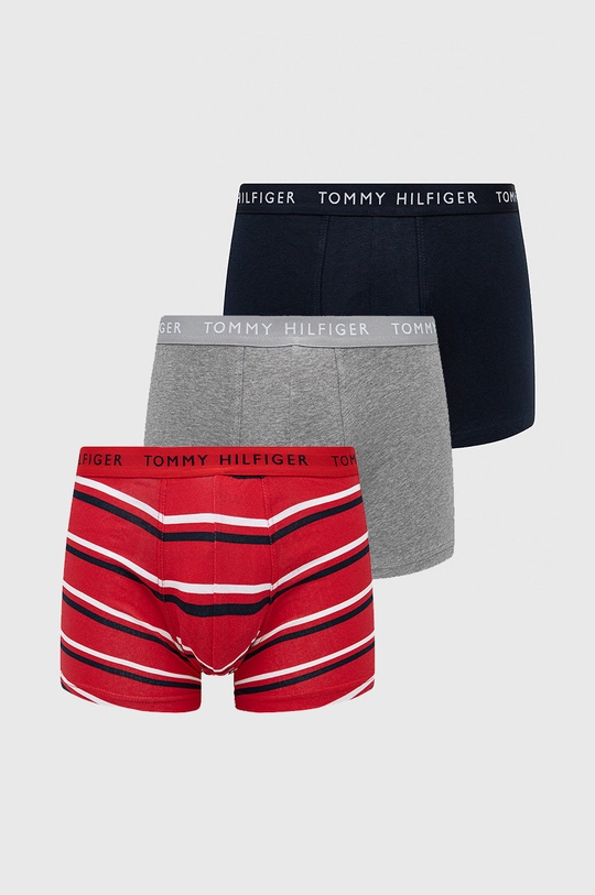 tmavomodrá Boxerky Tommy Hilfiger (3-pack) Pánsky