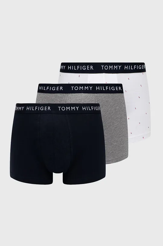 čierna Boxerky Tommy Hilfiger (3-pack) Pánsky