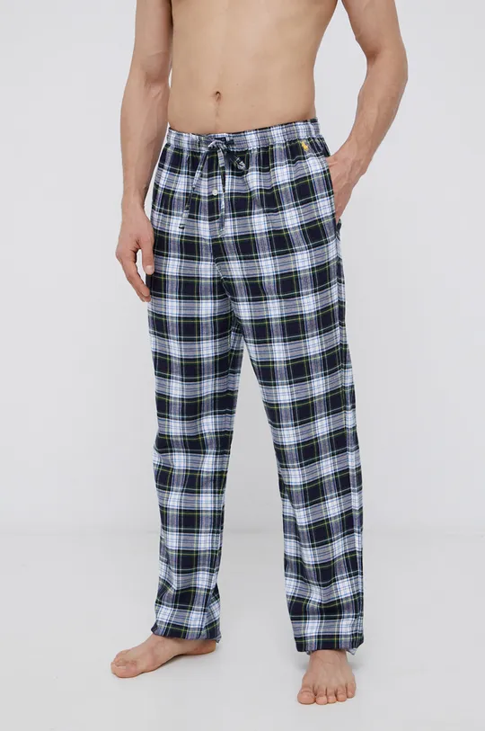 multicolor Polo Ralph Lauren Spodnie piżamowe bawełniane 714754037004 Męski