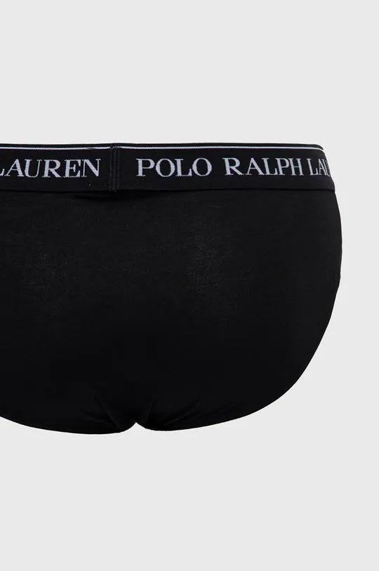 Polo Ralph Lauren Slipy (3-pack) 714835884002 czarny