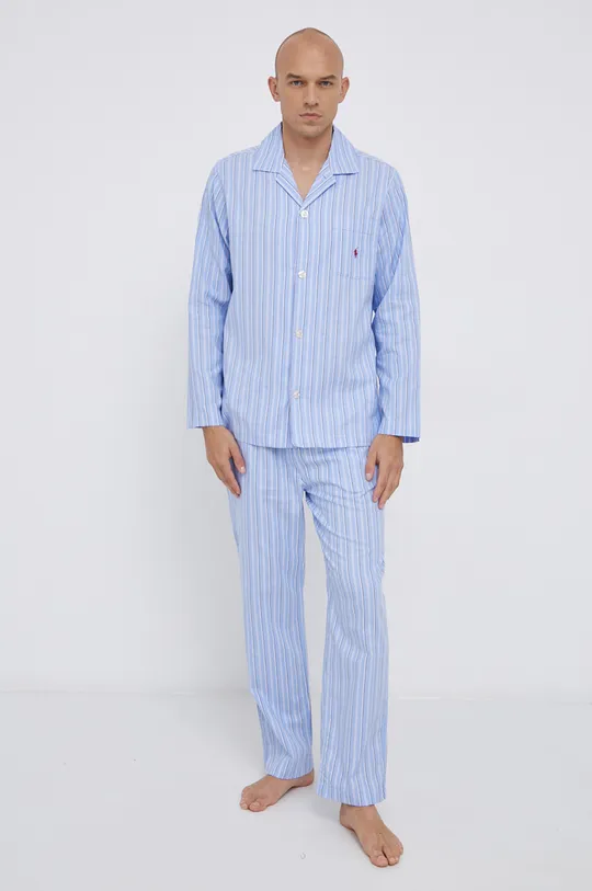 niebieski Polo Ralph Lauren Komplet piżamowy 714753028010 Męski