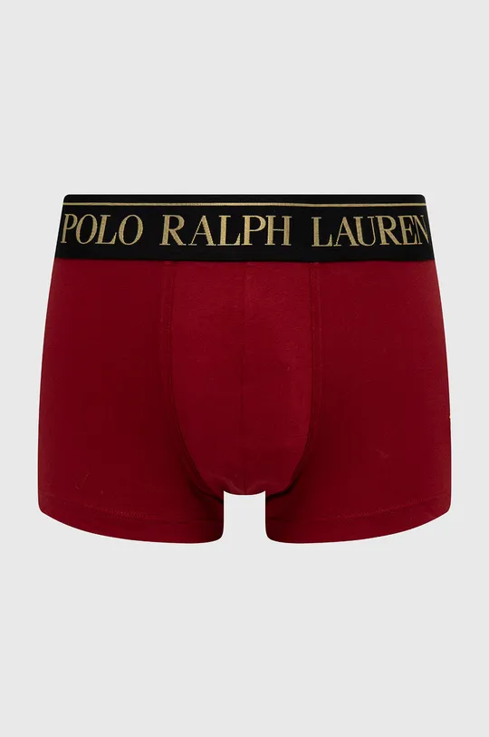 bordowy Polo Ralph Lauren Bokserki 714843429001 Męski