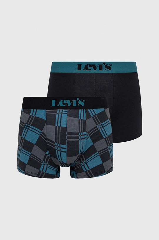 tmavomodrá Boxerky Levi's Pánsky