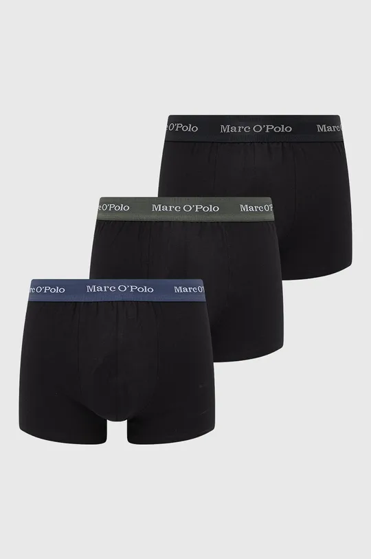 čierna Boxerky Marc O'Polo (3-pack) Pánsky