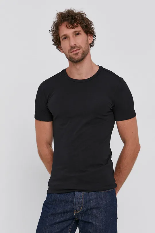 czarny Drykorn T-shirt (2-pack)