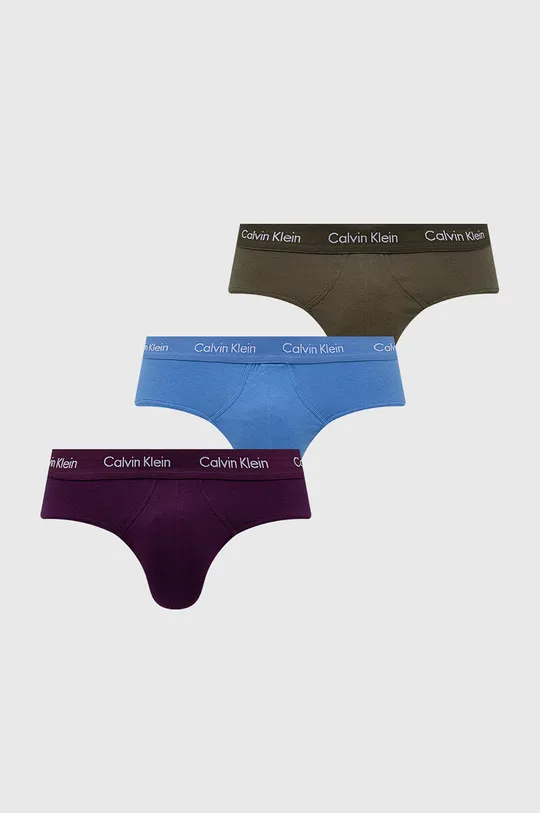 zielony Calvin Klein Underwear Slipy (3-pack) Męski