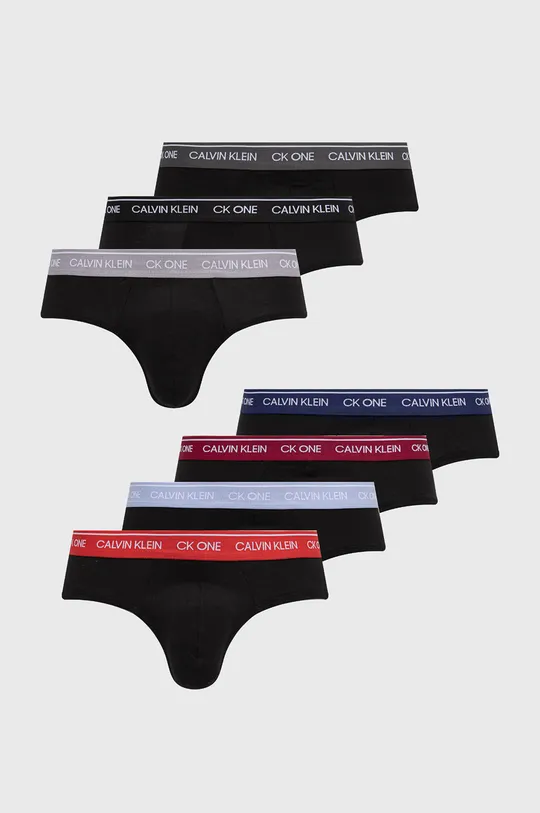 crna Slip gaćice Calvin Klein Underwear (7-pack) Muški