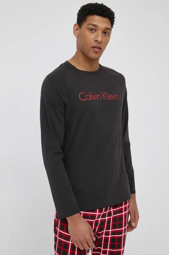 Πιτζάμα Calvin Klein Underwear μαύρο