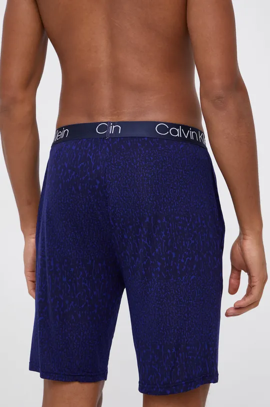 Kratki doljnji dio pidžame Calvin Klein Underwear mornarsko plava