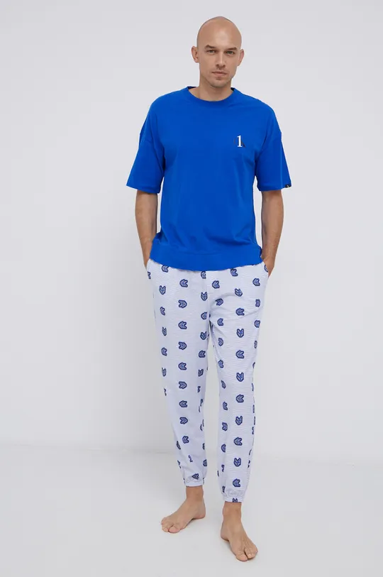 μπλε Πιτζάμα Calvin Klein Underwear Ανδρικά