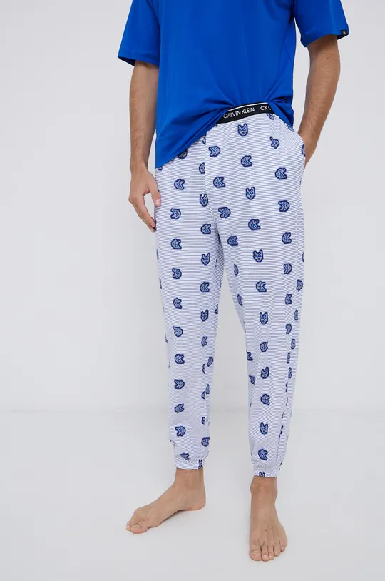μπλε Πιτζάμα Calvin Klein Underwear