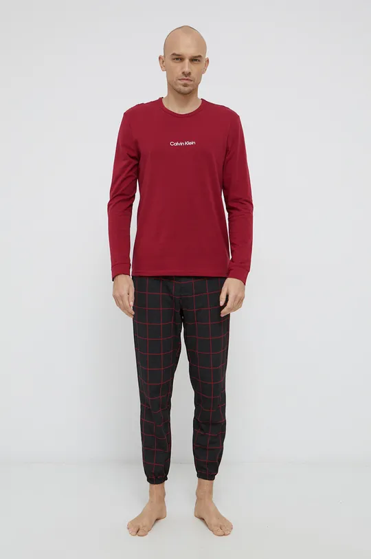 Calvin Klein Underwear - Piżama czerwony