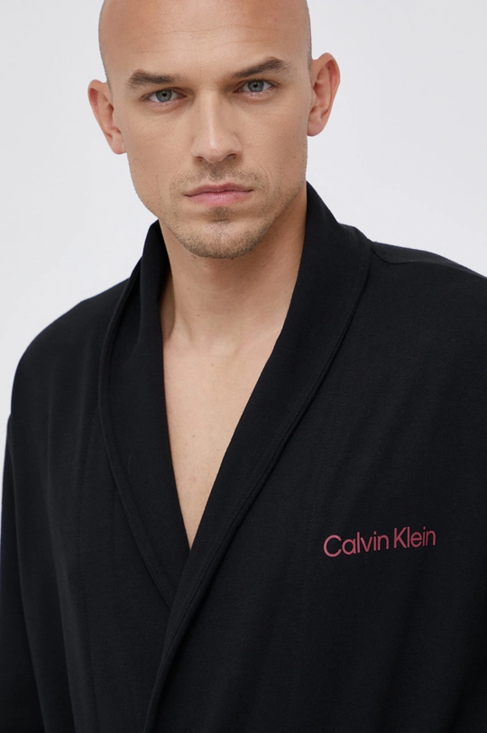 crna Kućni ogrtač Calvin Klein Underwear