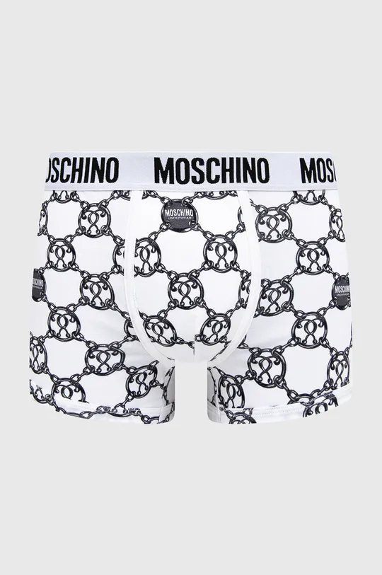 λευκό Μποξεράκια Moschino Underwear Ανδρικά