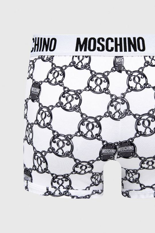 Boxerky Moschino Underwear biela