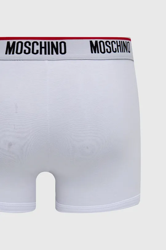 Bokserice Moschino Underwear bijela