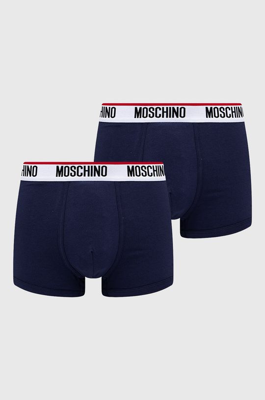 granatowy Moschino Underwear Bokserki (2-pack) Męski
