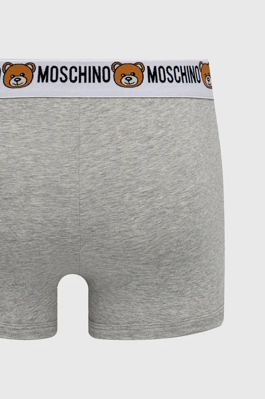 Boxerky Moschino Underwear sivá