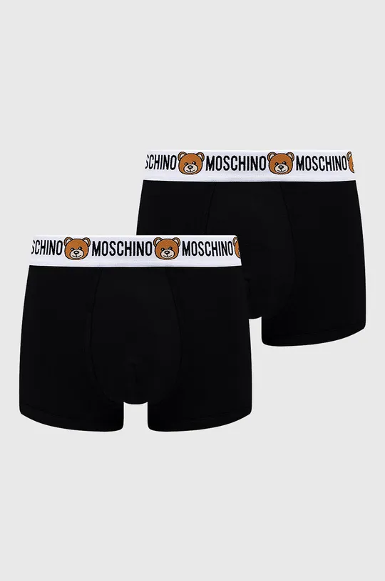crna Bokserice Moschino Underwear Muški