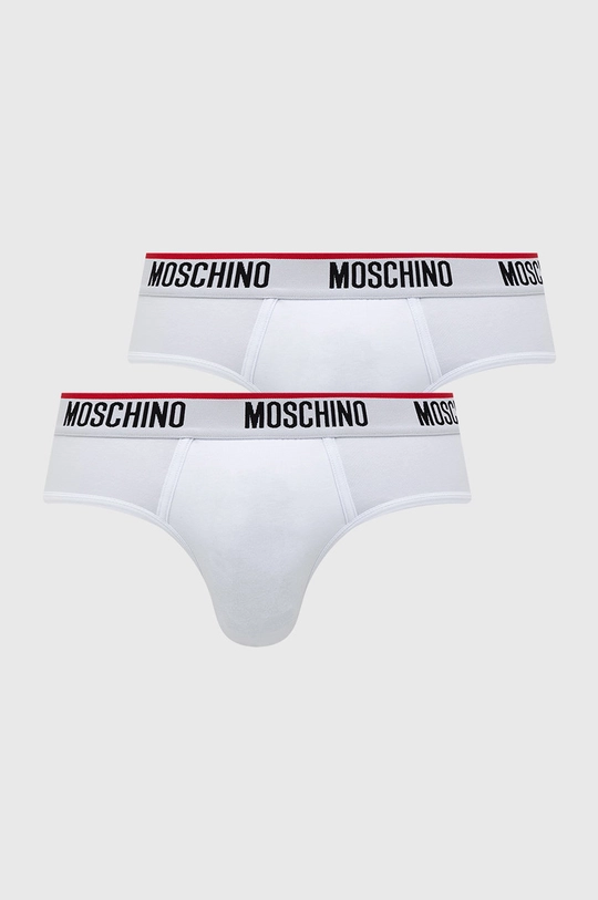 λευκό Σλιπ Moschino Underwear Ανδρικά