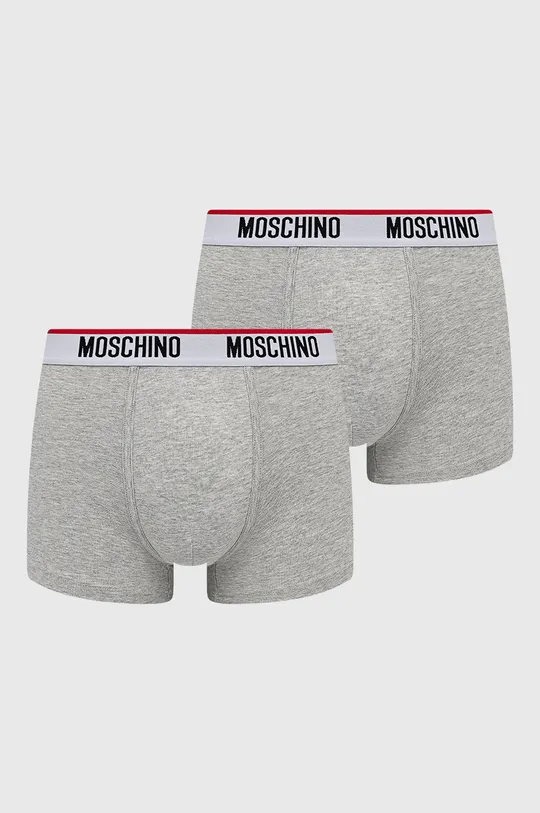 siva Bokserice Moschino Underwear Muški