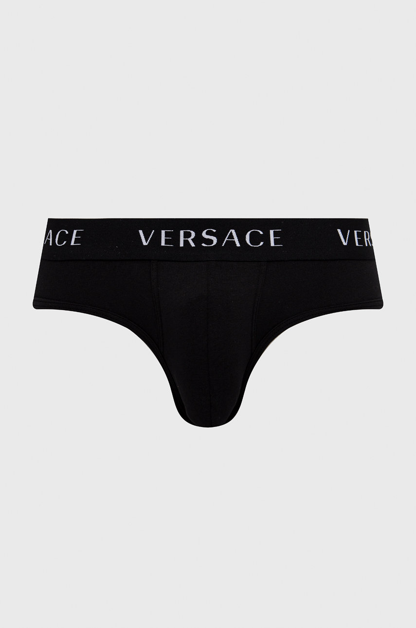 Versace briefs men's black color buy on PRM