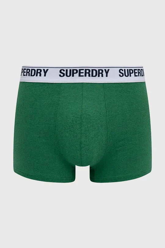 zelená Boxerky Superdry Pánsky