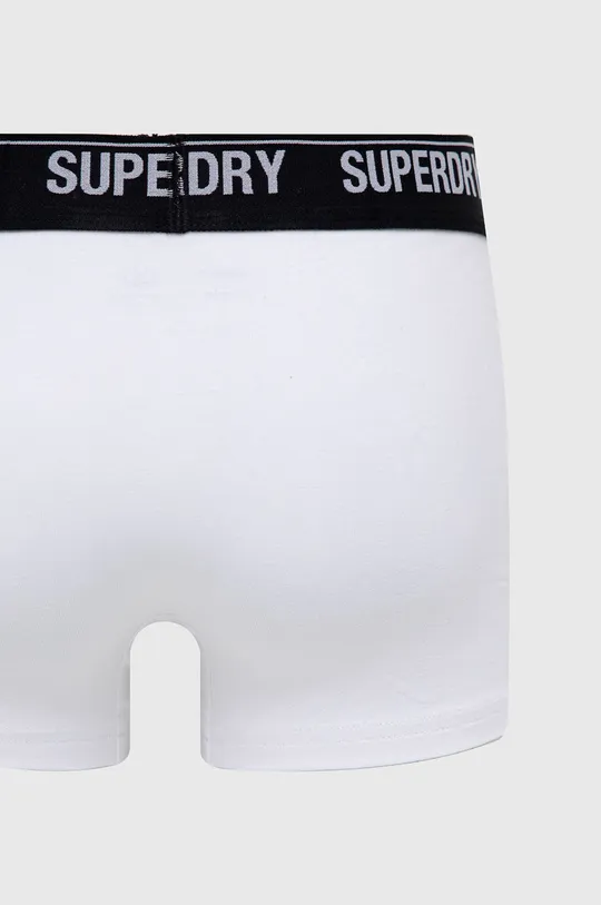 Superdry bokserki (3-pack) biały