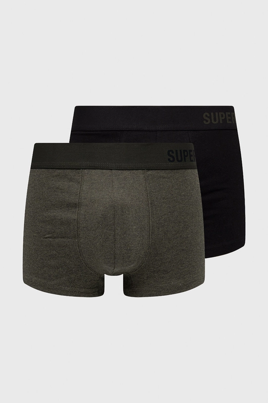 czarny Superdry bokserki (2-pack) Męski