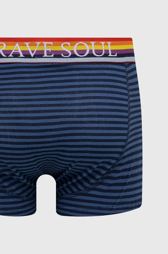 Boxerky Brave Soul (3-pack) čierna