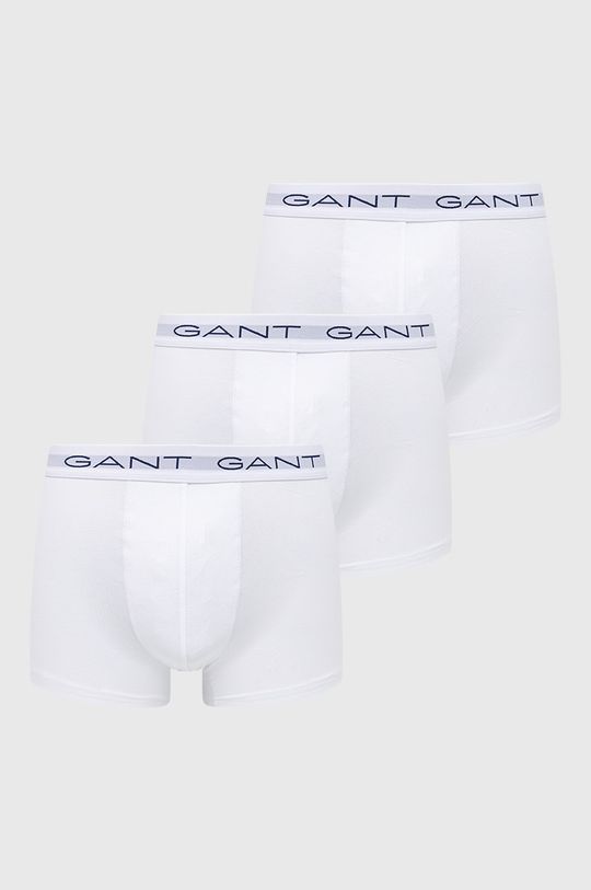 bílá Boxerky Gant (3-pack) Pánský