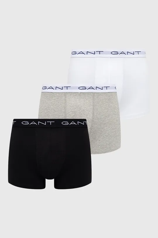 sivá Boxerky Gant (3-pack) Pánsky