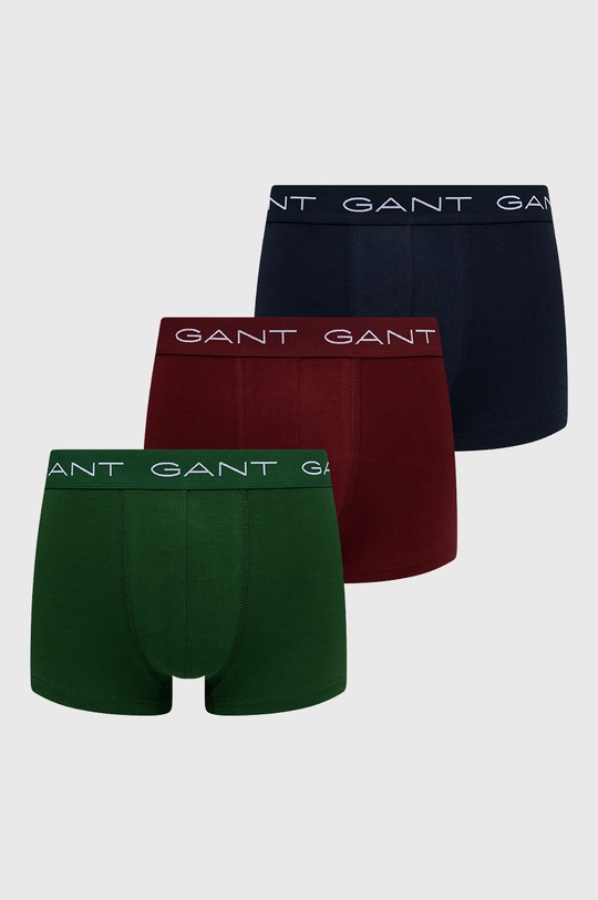 czerwony Gant Bokserki (3-pack) 902133003 Męski