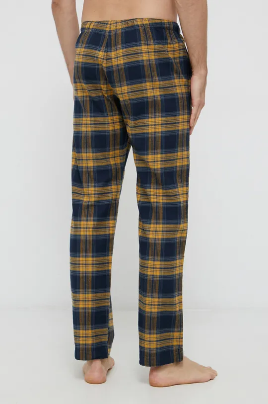 Bavlnené pyžamové nohavice GAP žltá