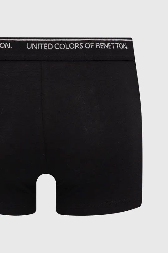 United Colors of Benetton boksarice črna