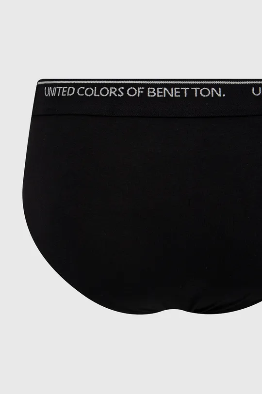 Slipy United Colors of Benetton čierna