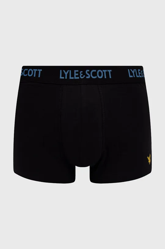 čierna Boxerky Lyle & Scott (3-pack)
