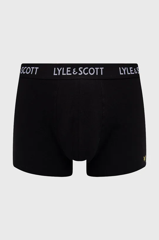 Μποξεράκια Lyle & Scott (3-pack) μαύρο