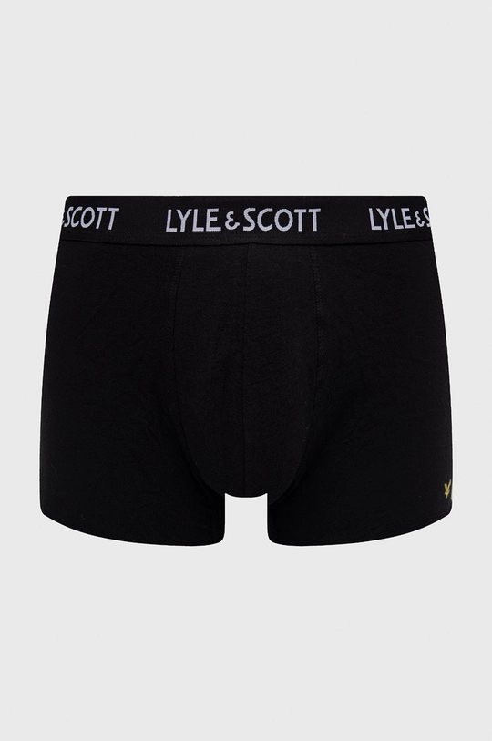 Μποξεράκια Lyle & Scott (3-pack) μαύρο