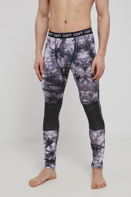 czarny Colourwear legginsy funkcyjne Męski