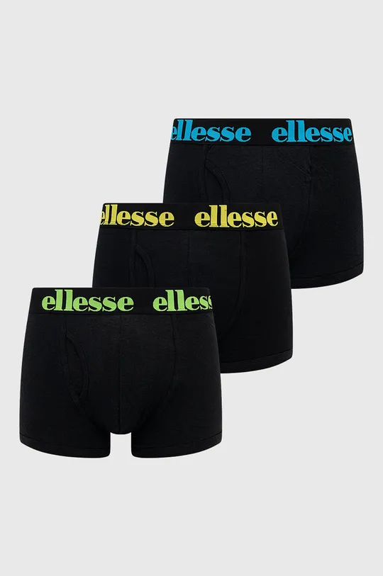 μαύρο Μποξεράκια Ellesse (3-pack) Ανδρικά