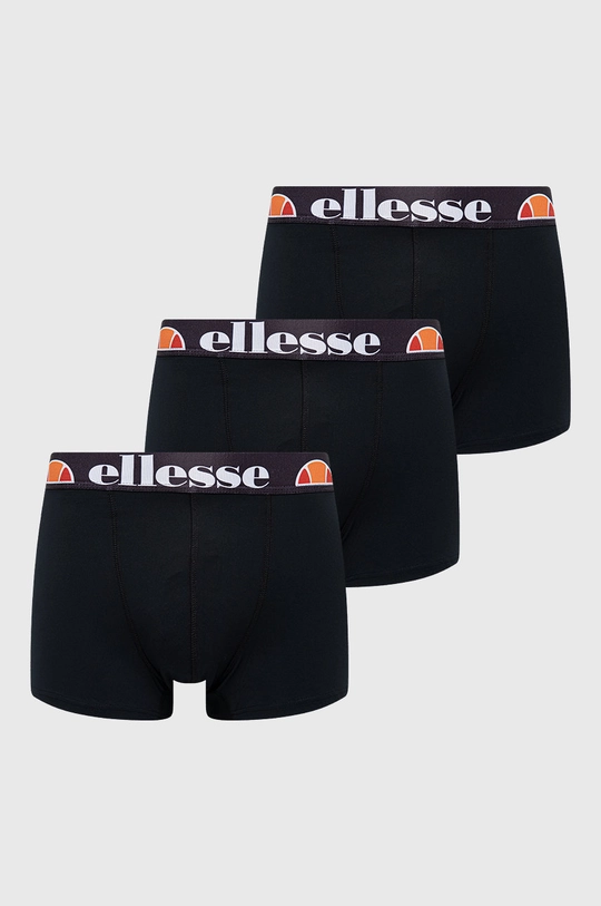 czarny Ellesse Bokserki (3-pack) Męski