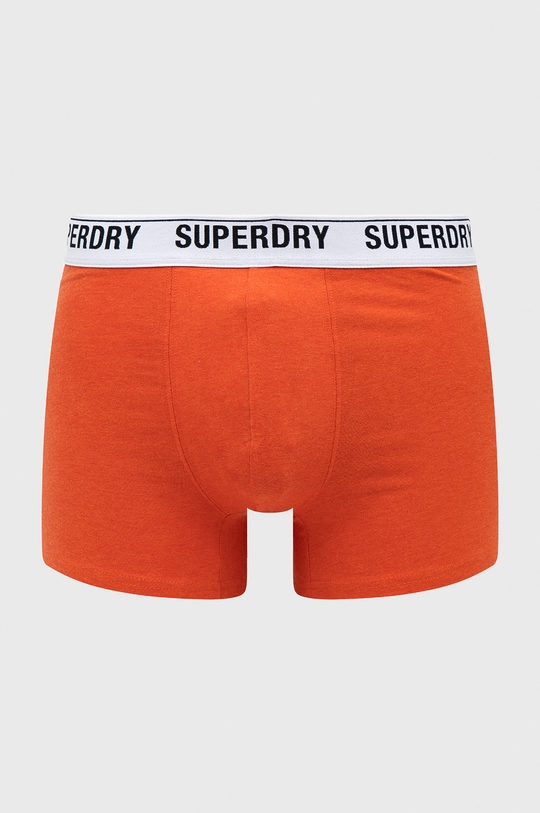 Superdry Bokserki (3-pack) pomarańczowy